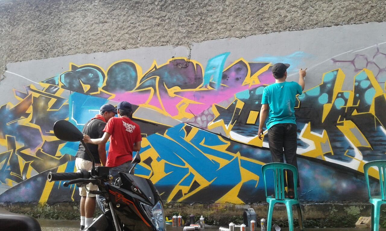 Seni Mural Graffiti Kurang Dukungan di Kota Depok
