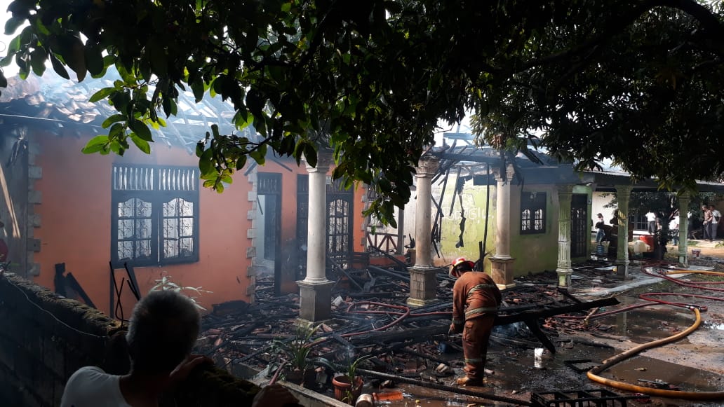 Kebakaran Terjadi di Jalan Jati Cilodong dan Jalan Tebu Beji