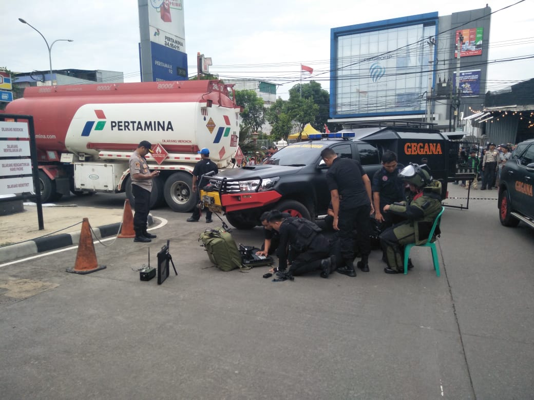 Tas Diduga Bom di Depok Ternyata Berisi Jas Hujan