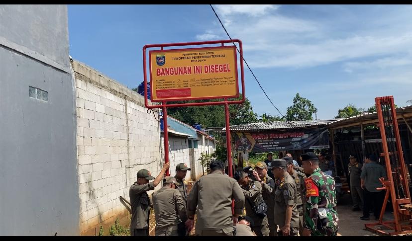 Perumahan Al Fatih disegel