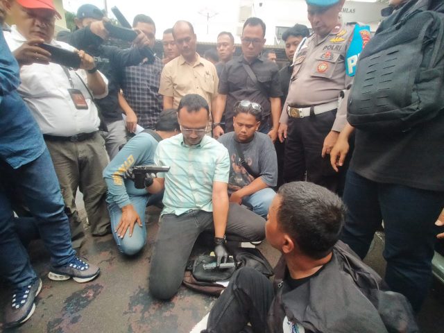 Polres Depok Sikat Tujuh Preman di Harjamukti, Ada yang Bawa Senpi