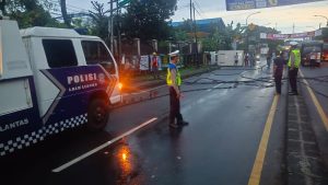 Kecelakaan di Jalan Raya Bojongsari