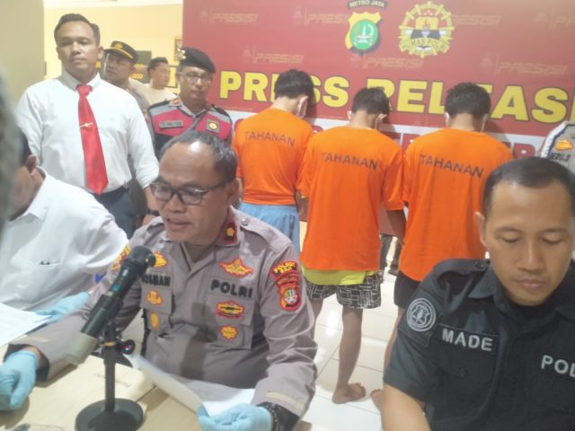 Curi Motor yang Diparkir Depan Rumah, Anang dan Panjul Dibekuk Polsek Beji