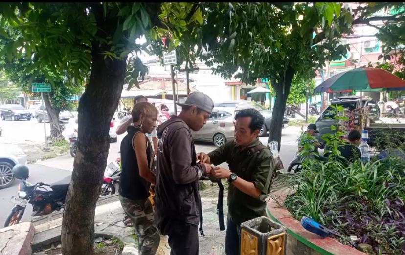 razia preman Polsek Sukmajaya