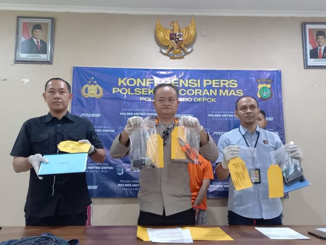 Kepergok Gasak Handphone hingga Laptop, Maling Rumsong Ngumpat di Lemari dan Babak Belur Dihajar Warga