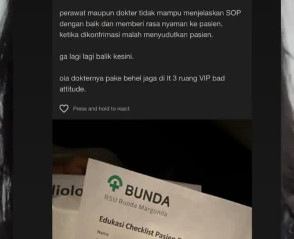 Waduh, Pasien Asuransi Black Card ‘Diusir’ RS Swasta di Depok