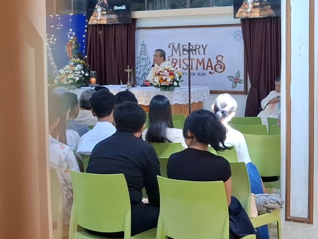 Begini Suasana Misa di Wisma Sahabat Yesus, Jemaat : Saya Terharu