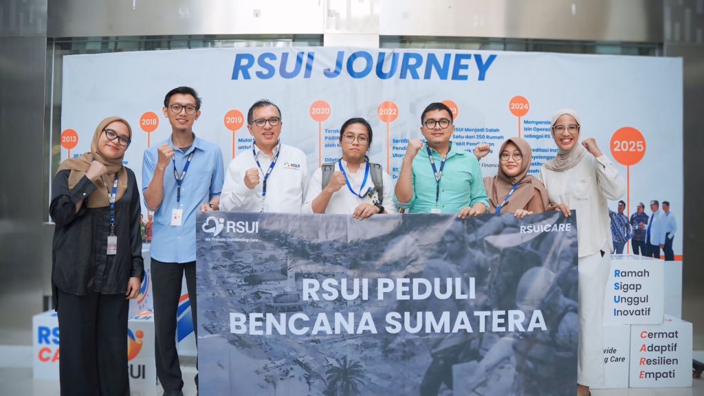 RSUI peduli Sumatera