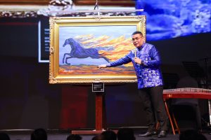 Lelang lukisan karya Presiden SBY