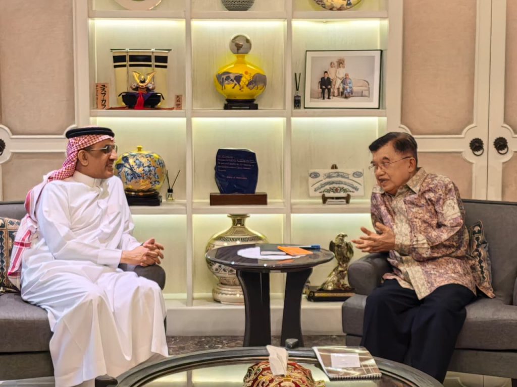 Jusuf Kalla dan Dubes Saudi