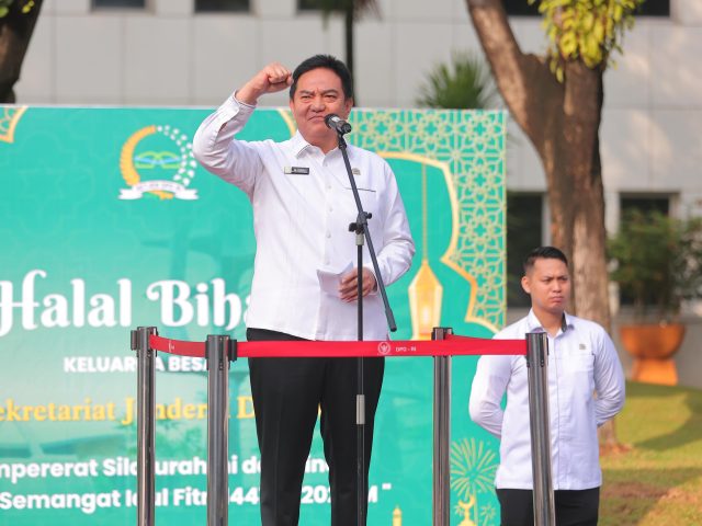 Pimpin Apel Perdana Pasca Lebaran, Sekjen DPD RI Tekankan Akselerasi Kinerja dan Soliditas Organisasi