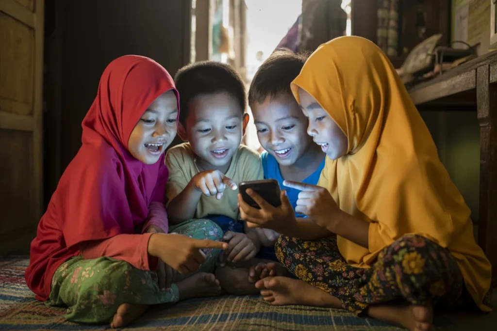 larangan media sosial anak