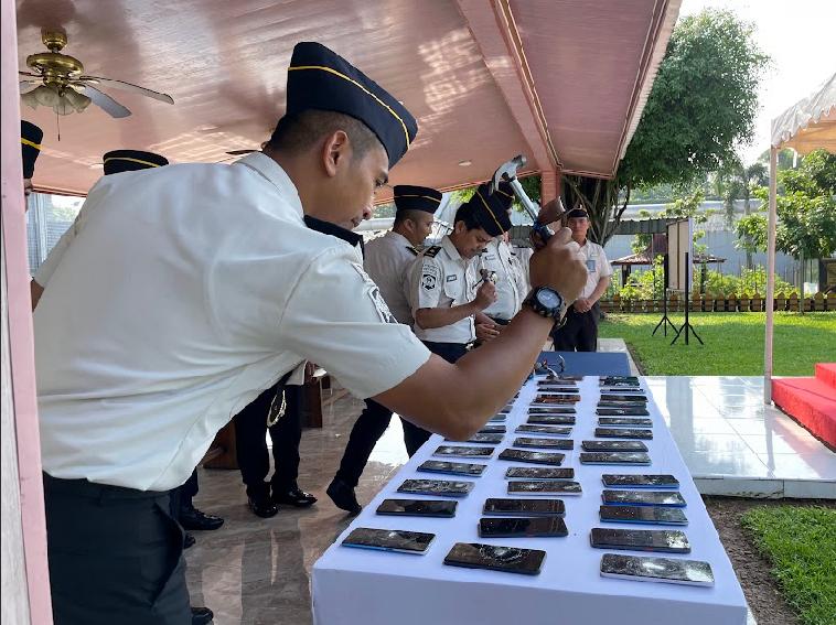 Pemusnahan barang bukti dalam Lapas