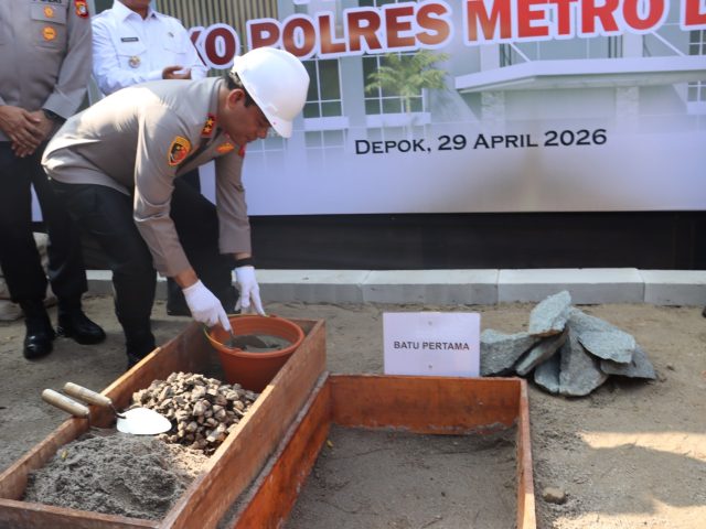 Kapolda Groundbreaking Pembangunan Polres Depok
