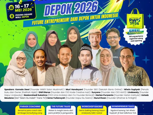 Depok Siap Jadi Titik Kumpul Para Pelaku Usaha Lewat Pesta Wirausaha Depok 2026