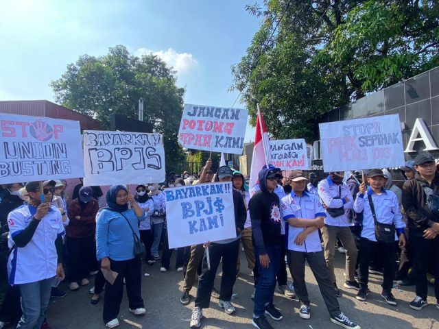 Sebulan Demo Buruh Tuntut Penyelesaian Upah dan BPJS, PT Immortal Buka Suara