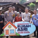 Sambut HUT Bhayangkara ke-80, Polres Bogor Perluas Jangkauan Pembangunan 8 Unit “Rumah ASRI” Tahap II di Berbagai Wilayah