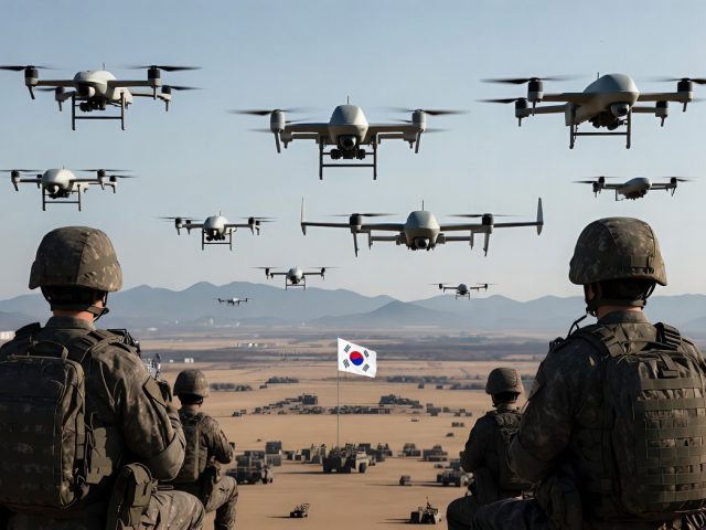 Korea Selatan Latih Seluruh Militer Jadi ‘Prajurit Drone’