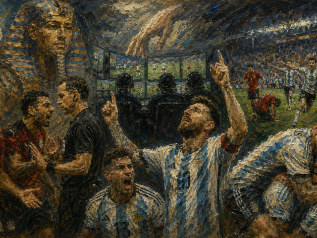 Comeback atau Kontroversi? Malam ketika Argentina Bangkit dan Mesir Merasa Dirampok