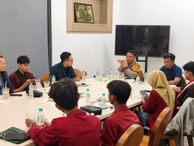 Kapolres Depok Gelar Jaga Depok On The Spot Bersama Mahasiswa Cipayung Plus