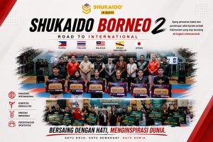 Atlet karate Indonesia pada ajang Shukaido Borneo 2 menuju UOKC Malaysia 2027