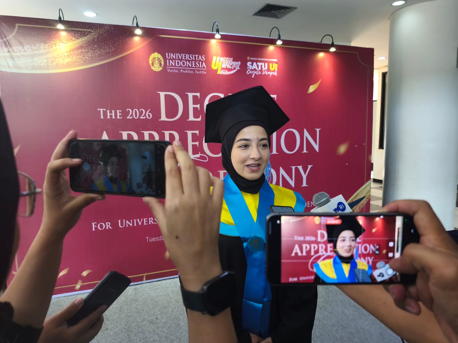 Maram, mahasiswa asal Suriah di UI