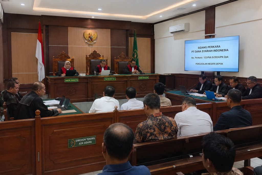 Sidang PT DSI di PN Depok