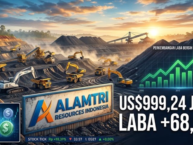 Adaro Bukukan Laba Bersih Rp5,43 triliun, Melesat 69%