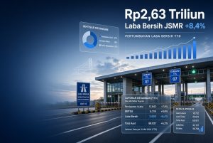 Laba bersih JSMR naik 8,4 persen menjadi Rp2,63 triliun pada semester I 2026