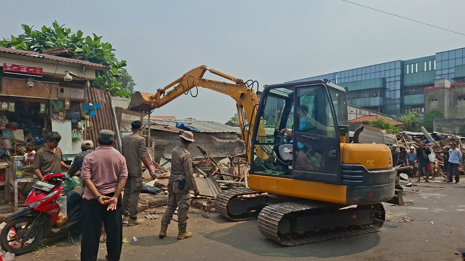 Penertiban Pasar Cisalak