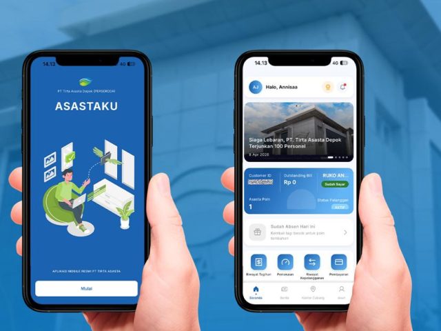 Tirta Asasta Depok Ajak Pelanggan Beralih ke Layanan Digital Melalui Aplikasi ASASTAKu