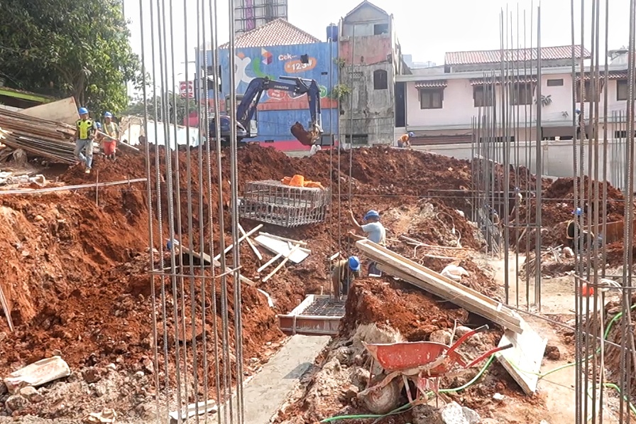 Pembangunan RKAI di eks SDN Pocin 1