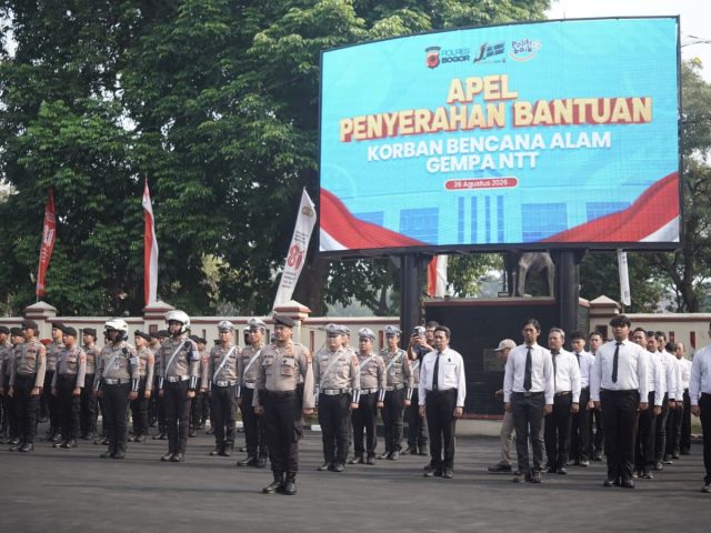 Sinergi Kemanusiaan, Polisi Baik Polres Bogor Bersama Mahasiswa NTT Salurkan Bantuan Rp100 Juta ke Manggarai Timur