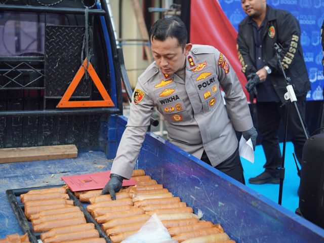 Polres Bogor Gagalkan Peredaran 1 Ton Merkuri Senilai Rp 2,8 Miliar