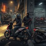 ilustrasi pencurian motor- Ask Gemini