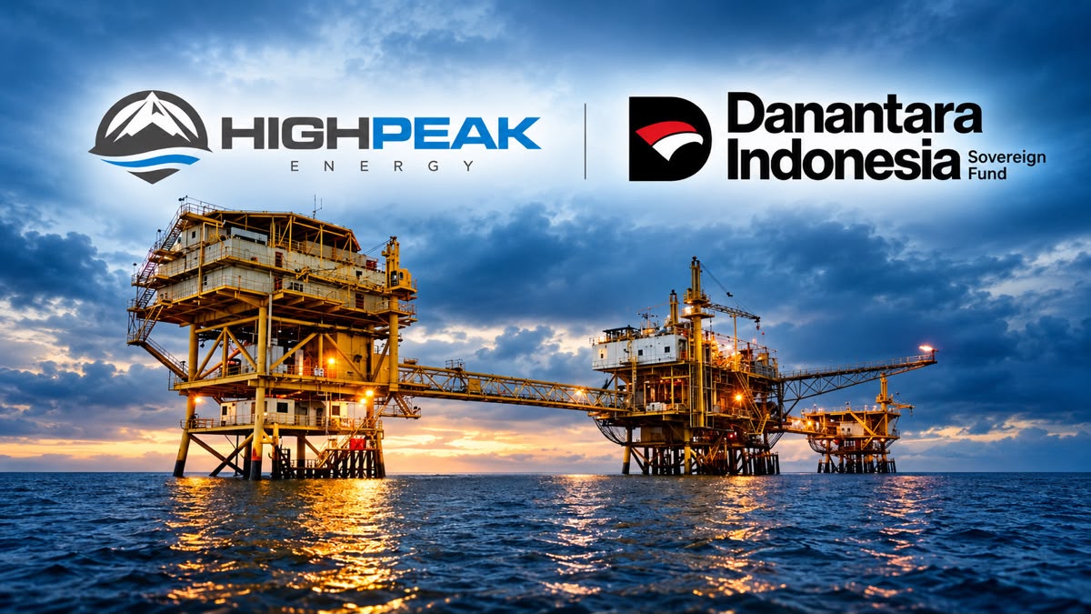 Danantara dan ENRG investasi US$450 juta di HighPeak Energy
