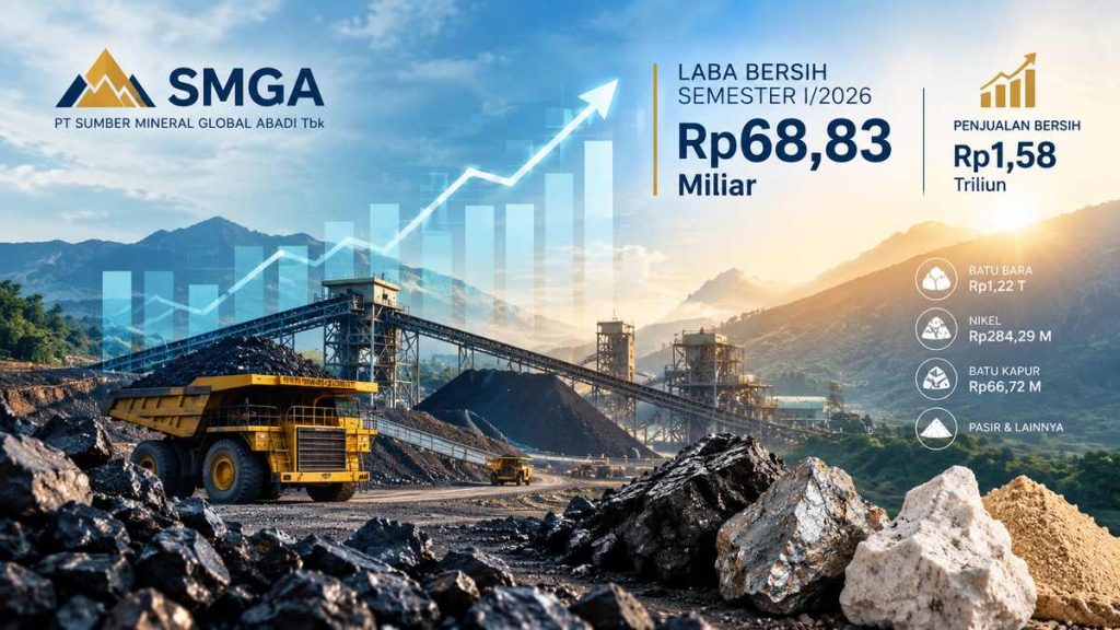 SMGA Semester I 2026 Kantongi Laba Rp68,83 Miliar
